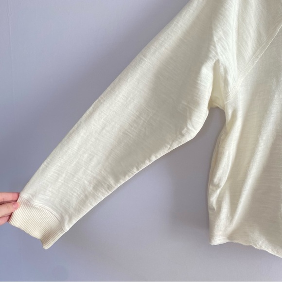 PINK Victoria's Secret Cream Zip-Front Hooded Sweater - Picture 2 of 3